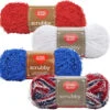 Red Heart Scrubby Americana Yarn Pack -Robotime Zone 010644 55842.1693393587