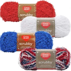 Red Heart Scrubby Americana Yarn Pack