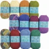 Herrschners Worsted 8 Multis Yarn Pack 2 Herrschners Worsted 8 Multis Yarn Pack -Robotime Zone 010665P 70175.1698367820