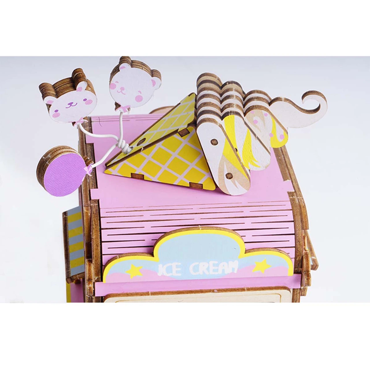 Robotime Moving Flavor Model - Wood 5 Robotime Moving Flavor Model - Wood - Image 3