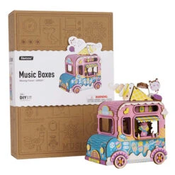 Robotime Moving Flavor Model - Wood 9 Robotime Moving Flavor Model - Wood -Robotime Zone 040112 4 76744.1693401666