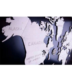 Wooden City World Map XL Mechanical Model - Wood -Robotime Zone 040503 2 81077.1698239276