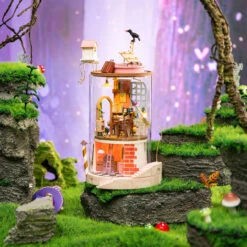 Robotime Secluded Neighbor Model - Paper -Robotime Zone 041137 3 13256.1664847950