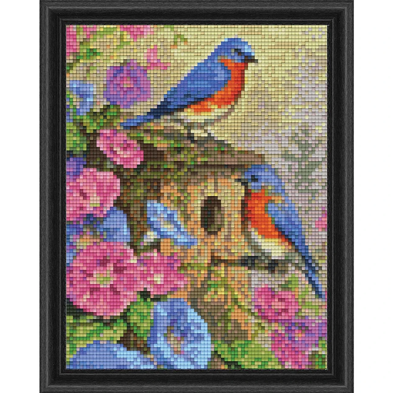 PixelHobby Spring Birds Mosaic Art Kit 3 PixelHobby Spring Birds Mosaic Art Kit