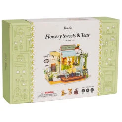 Robotime Flowery Sweets & Teas Model - Paper -Robotime Zone 041371 5 39113.1640111505