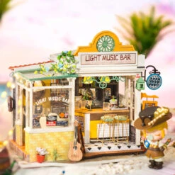 Robotime Light Music Bar Model - Paper -Robotime Zone 041372 5 69843.1698255712