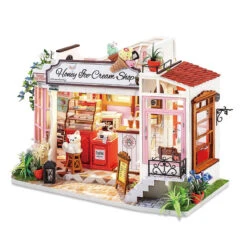 Robotime Honey Ice-cream Shop Model - Paper