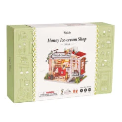 Robotime Honey Ice-cream Shop Model - Paper -Robotime Zone 041373 5 23950.1698255662