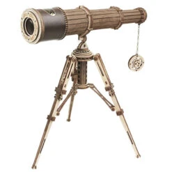Robotime Monocular Telescope Model - Wood