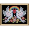 KSG Crafts Doves Of Hope Sequin Kit -Robotime Zone 041394 61573.1653690687