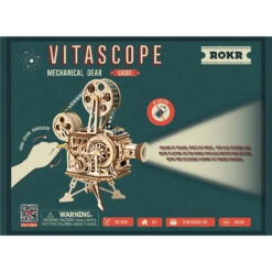 Robotime Vitascope Model - Wood -Robotime Zone 041601 6 96284.1664848023