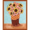 Diamond Art Fall Sunflowers Diamond Painting -Robotime Zone 041857 37956.1693614525