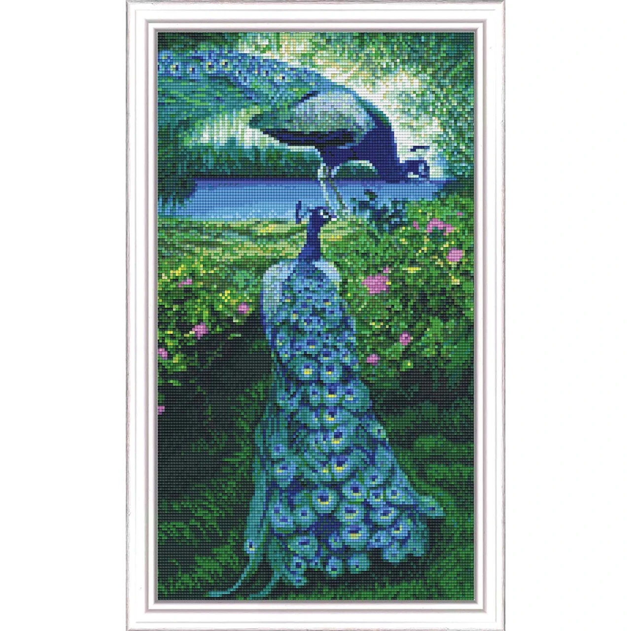 PixelHobby Peacocks Mosaic Art Kit 3 PixelHobby Peacocks Mosaic Art Kit