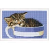 PixelHobby Kitten In A Teacup Mosaic Art Kit 1 PixelHobby Kitten In A Teacup Mosaic Art Kit -Robotime Zone 041920 01766.1693403173