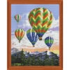 PixelHobby Hot Air Balloons Mosaic Art Kit