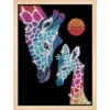 KSG Crafts Giraffe & Calf Sequin Kit -Robotime Zone 042218 73331.1693397396