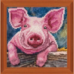 Diamond Art Piglet Diamond Painting