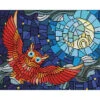 Diamond Art Stain Glass Owl Diamond Painting -Robotime Zone 042378 17010.1646936526