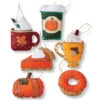 Felt Street Pumpkin Spice Felt & Sequin Kit -Robotime Zone 042410 33537.1653690959