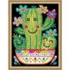 KSG Crafts Cactus Sequin Kit -Robotime Zone 042431 90915.1693397544