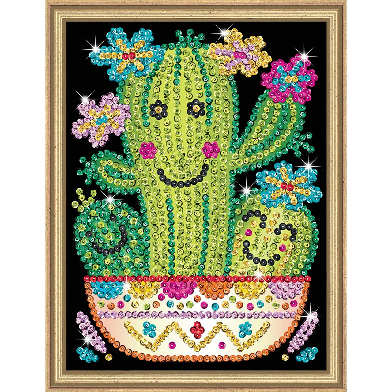KSG Crafts Cactus Sequin Kit 3 KSG Crafts Cactus Sequin Kit