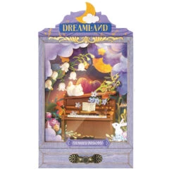 Robotime Starry Melody Dollhouse Box Theater Model - Wood