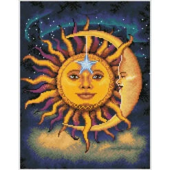 Diamond Dotz Sun & Moon Diamond Painting -Robotime Zone 042549 2 74151.1693403597