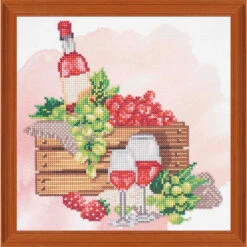 Diamond Art Wine Crate Diamond Painting