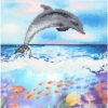 Diamond Art Dolphin Diamond Painting -Robotime Zone 043040 87817.1697773092