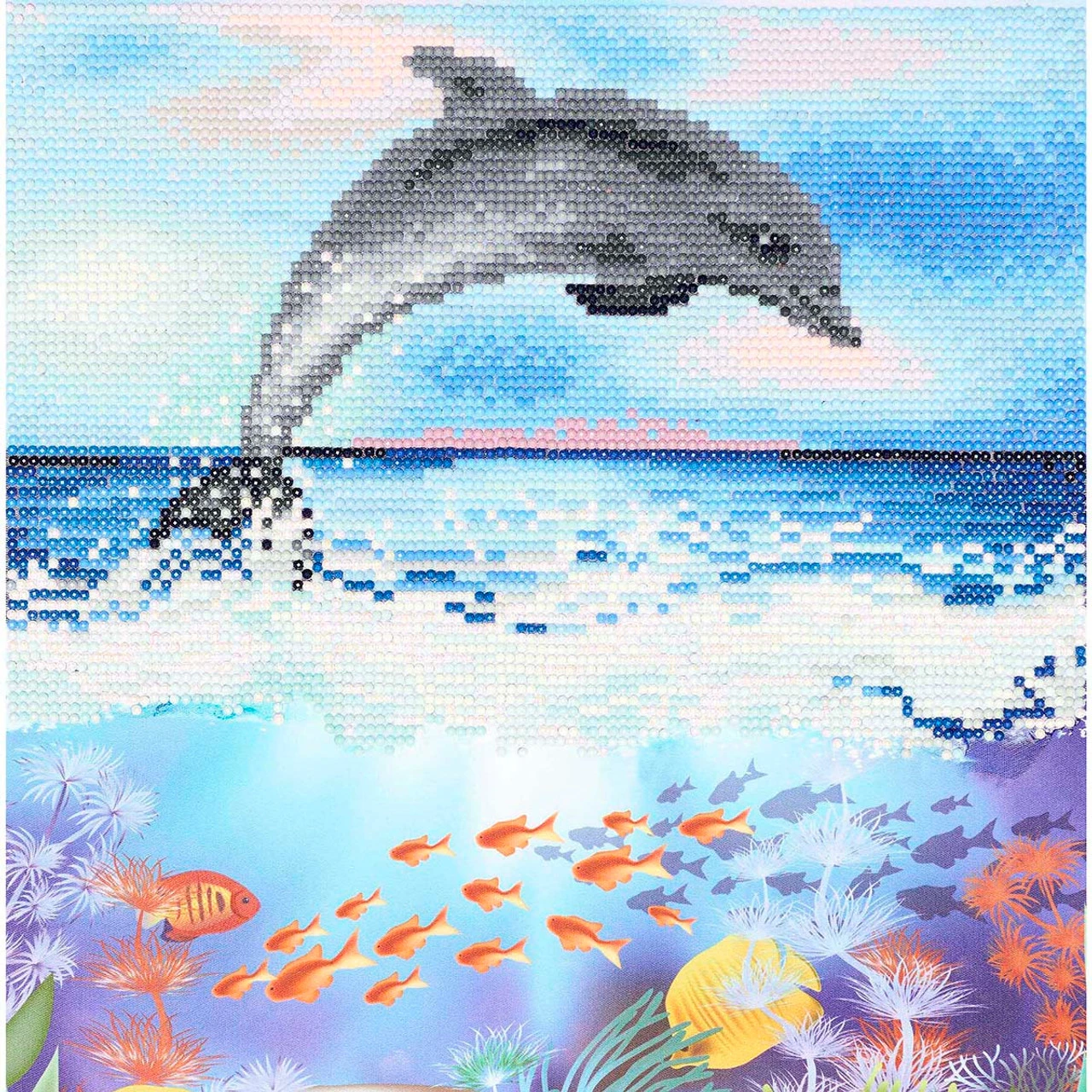 Diamond Art Dolphin Diamond Painting 3 Diamond Art Dolphin Diamond Painting