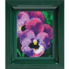 PixelHobby Purple Pansies Mosaic Art Kit 1 PixelHobby Purple Pansies Mosaic Art Kit -Robotime Zone 043074 05700.1693397959