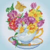 Diamond Dotz Springtime Cuppa Diamond Painting -Robotime Zone 043136 15649.1693398038
