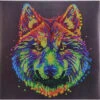 Crystal Art Colorful Wolf Diamond Painting -Robotime Zone 043164 1 03916.1696263422