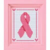 PixelHobby Breast Cancer Awareness Ribbon Mosaic Art Kit -Robotime Zone 043205 90557.1670512146