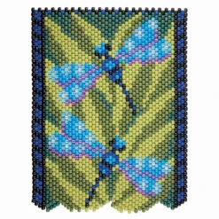 Herrschners Flight Of The Dragonflies Pony Bead Kit