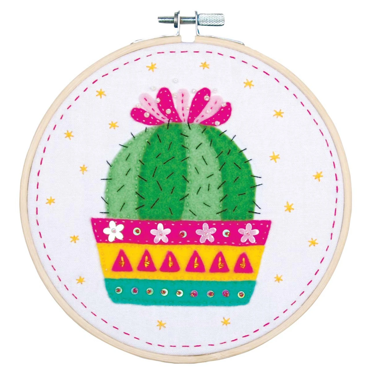 Vervaco Cactus Felt Kit 3 Vervaco Cactus Felt Kit