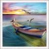 Collection D'Art Sunset On The Lake Diamond Painting -Robotime Zone 047119 83545.1693399276