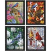 Seasonal Birds Mosaic Kits, Set Of 4 Mosaic Art Kit -Robotime Zone 049190 50412.1693400034