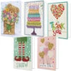 Diamond Dotz All Occasion Card Pack, Set Of 5 Diamond Painting -Robotime Zone 049961 36852.1698810802