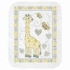 Baby By Herrschners Giraffe Spots Baby Quilt Stamped Cross-Stitch -Robotime Zone 050609 33506.1693401141