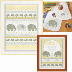 Herrschners Elephant Parade Set