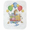 Baby By Herrschners Rainbow Balloons Quilt Stamped Cross-Stitch Kit 1 Baby By Herrschners Rainbow Balloons Quilt Stamped Cross-Stitch Kit -Robotime Zone 050648 79121.1693401242