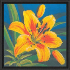 Herrschners Day Lily Longstitch Kit