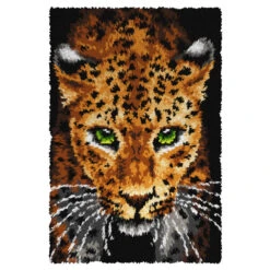 Orchidea Leopard Latch Hook Kit