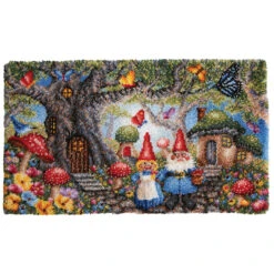 Herrschners Magical Garden Latch Hook Kit