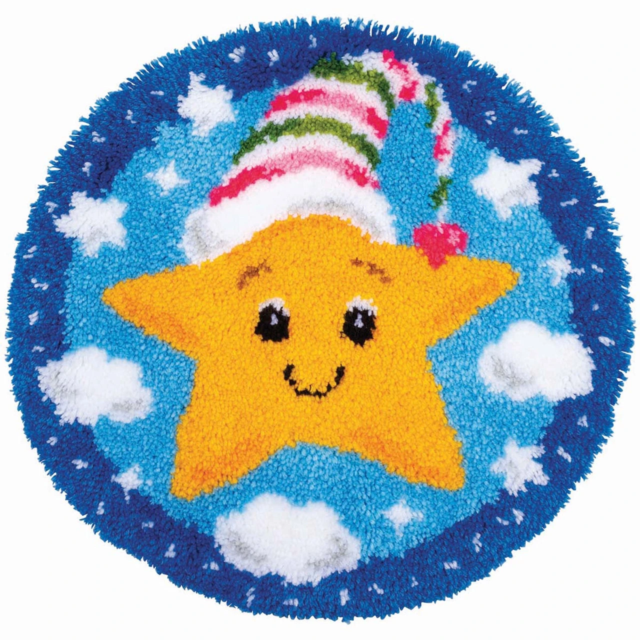 Vervaco Little Star Latch Hook Kit 3 Vervaco Little Star Latch Hook Kit