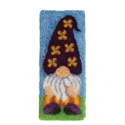 Herrschners Spring Garden Gnome Latch Hook Kit