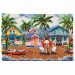 Herrschners Seaside Summer Latch Hook Kit