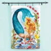 Herrschners Enchanted Mermaid Latch Hook Kit -Robotime Zone 132223 23616.1693411762