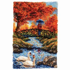 Herrschners Golden Gateway Latch Hook Kit